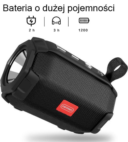 Produktbild Denmen Bluetooth-Lautsprecher 3w Schwarz Tf Bt 5.0 Gespräche Dr07