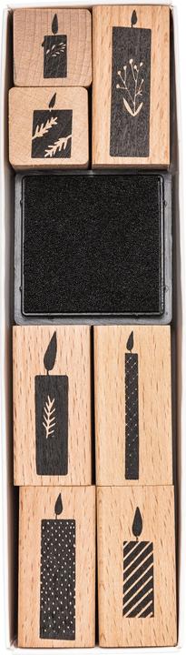 Actual product image Rico Design Stamp set "Candles