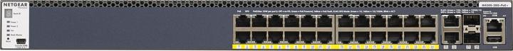 Image du produit Netgear GSM4328PA : commutateur PoE+ 24 ports, 4x10G (28 ports)
