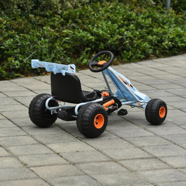 Actual product image Homcom Kids Go-Kart with Handbrake