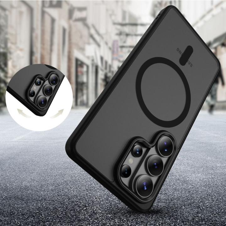 Actual product image Tech-Protect Magmat Magsafe Galaxy S26 Ultra Mattschwarz (Samsung Galaxy S26 Ultra)