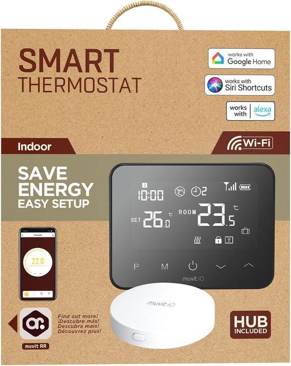 Actual product image Muvit Thermostat iO White