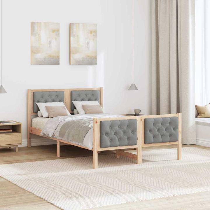 Image du produit vidaXL Modernes Bett (120 x 190 cm)