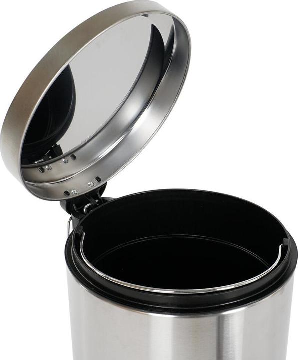 Image du produit Esprit Papierkorb mit Pedal Home Silberfarben Edelstahl Polypropylen 12 L (12 l)