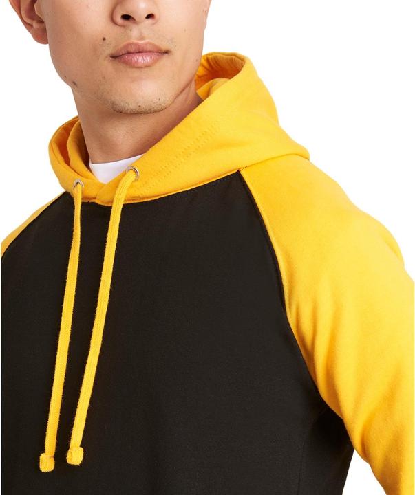Actual product image Awdis Mens Baseball Hoodie (S)