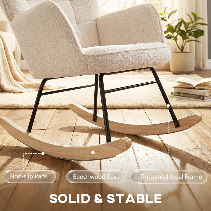 Immagine prodotto Homcom Sedia a dondolo