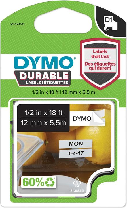Actual product image Dymo High-performance belts (1.20 cm, Multicoloured)