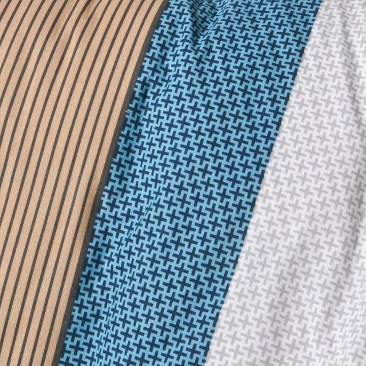 Produktbild Traumschlaf Blockstreifen (Bettwäsche Set, 155x220 cm + 80x80 cm)