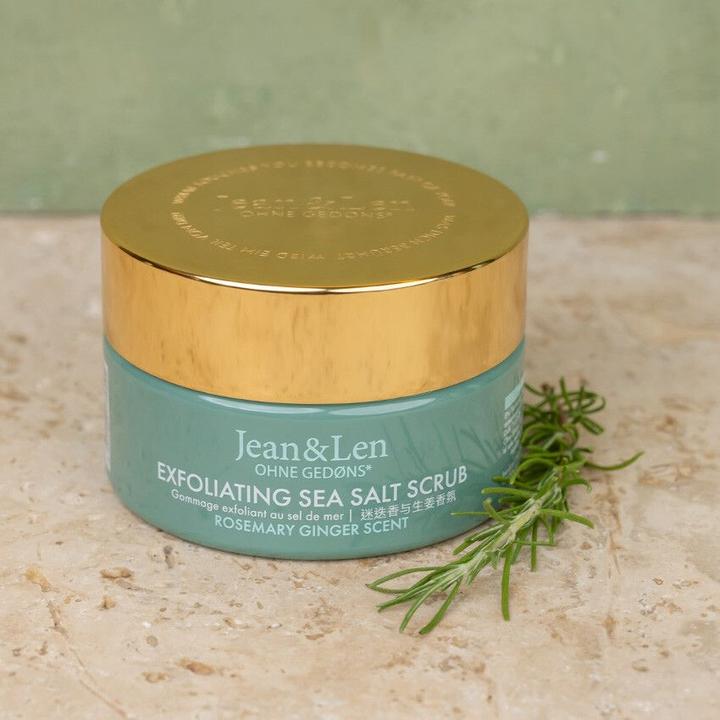 Actual product image Jean & Len Salt Scrub Rosemary/Ginger, 300 g