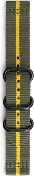 Strap Studio Nato Nylon Strap (20 mm, Nylon, Gear Sport)