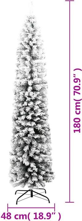Produktbild vidaXL Künstlicher Weihnachtsbaum (180 cm)