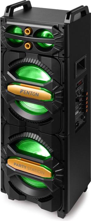 Produktbild Fenton Party speaker - LIVE2102 Partystation met Bluetooth en lichteffecten - Met (Passiv)