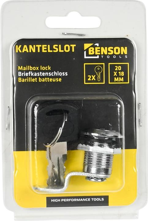 Actual product image Benson Mailbox lock