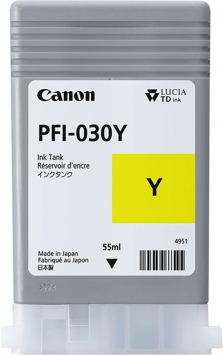 Actual product image Canon Ink cartridge yellow (Y)