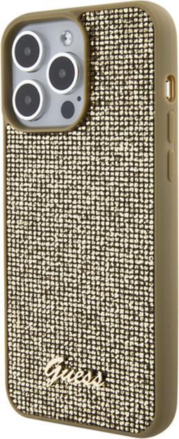 Produktbild Guess GUHCP15XPMSDGSD iPhone 15 Pro Max 6.7" złoty/gold hardcase Disco Metal Script (Apple iPhone 15 Pro Max)