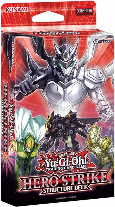 Actual product image Yu-Gi-Oh Structure Deck: HERO Strike -! - EN (English, Deck)