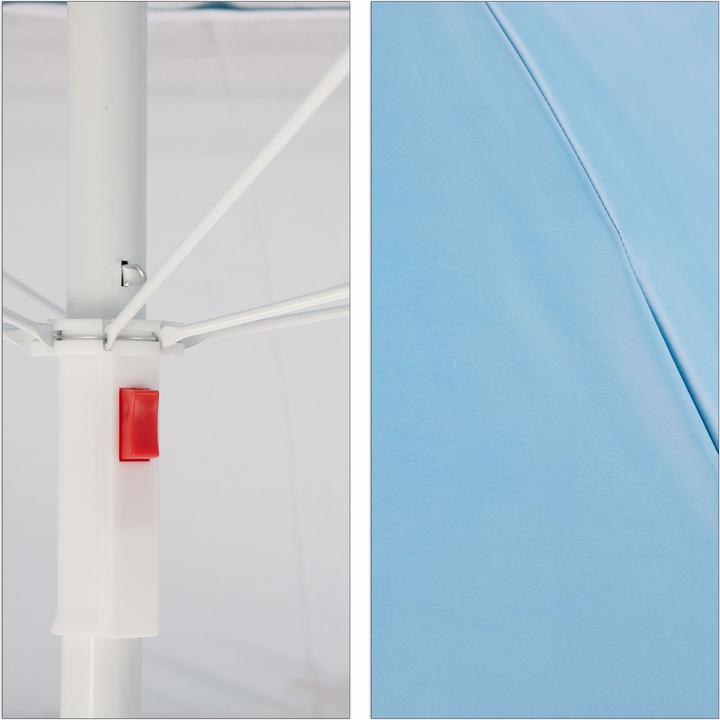 Actual product image Relaxdays Beach shell Umbrella (1.80 m)