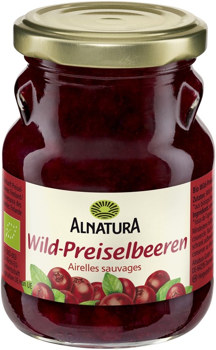 Immagine prodotto Alnatura Mirtilli rossi selvatici biologici 220g (220 g)