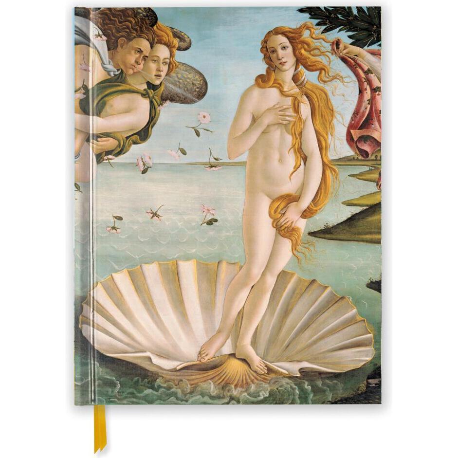 Premium Skizzenbuch: Sandro Botticelli, Die Geburt der Venus, Sachbücher von Flame Tree Publishing