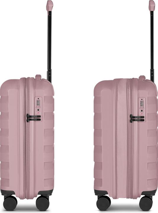 Actual product image D&N South Dakota 4 Rollen Kabinentrolley S 56 cm mit Dehnfalte (40 l)