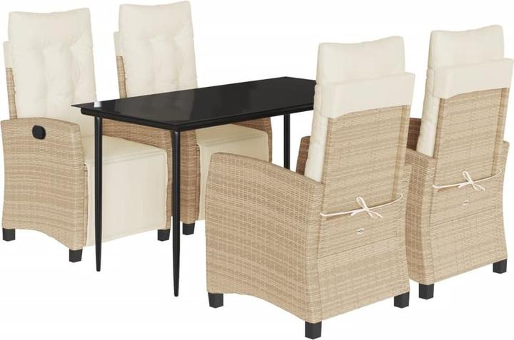 Produktbild vidaXL Garten Essgruppe (140 x 70 x 74 cm)