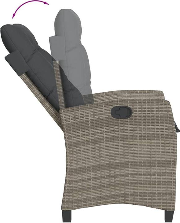 Produktbild vidaXL Garten Essgruppe