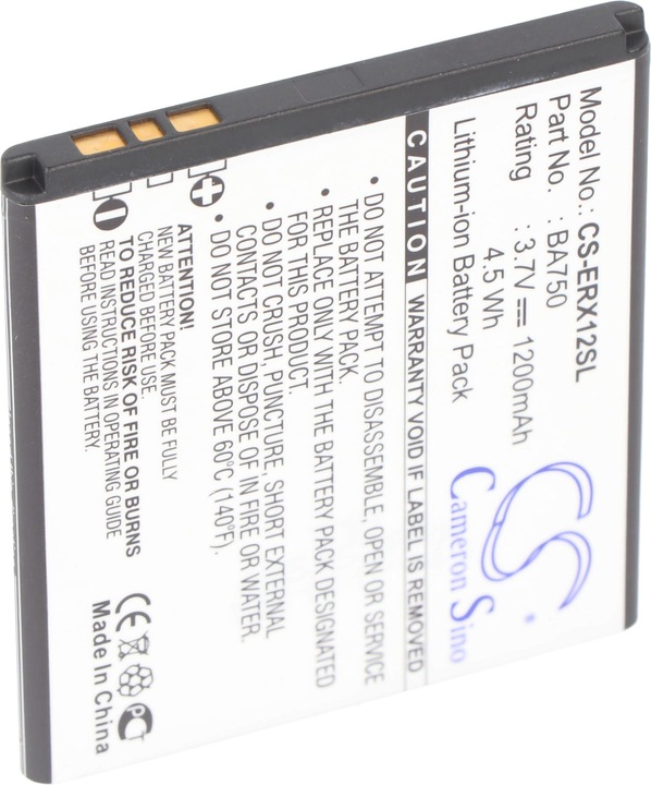 Image du produit Sony Batterie Xperia arc, Xperia X12