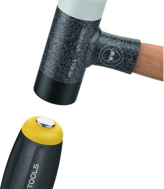 Produktbild PB Swiss Tools Schraubendreher für Schlitz, mit 2K-SwissGrip-Heft und Schlagkopf (Schlitzschrauben)