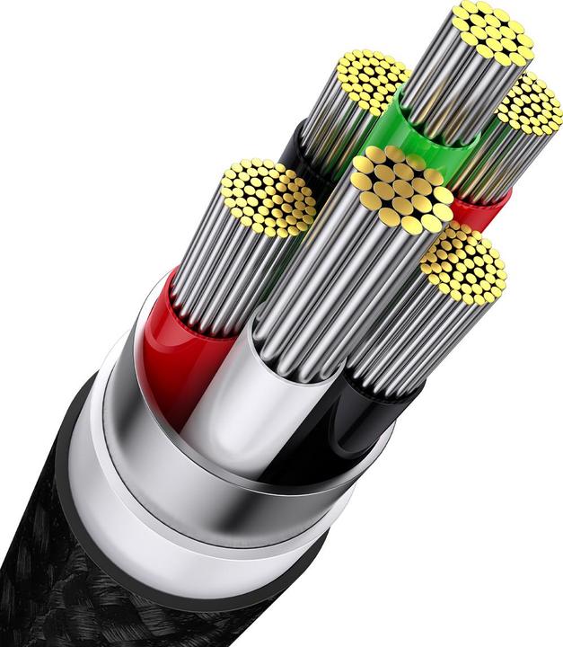 Immagine prodotto Baseus Cavo USB 3in1 (1.20 m, USB 3.2 Gen 1, 100 W)