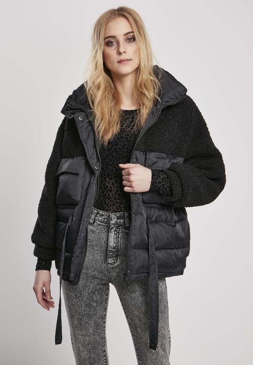 Immagine prodotto Urban Classics Giacca Sherpa Mix Puffer da donna (M)