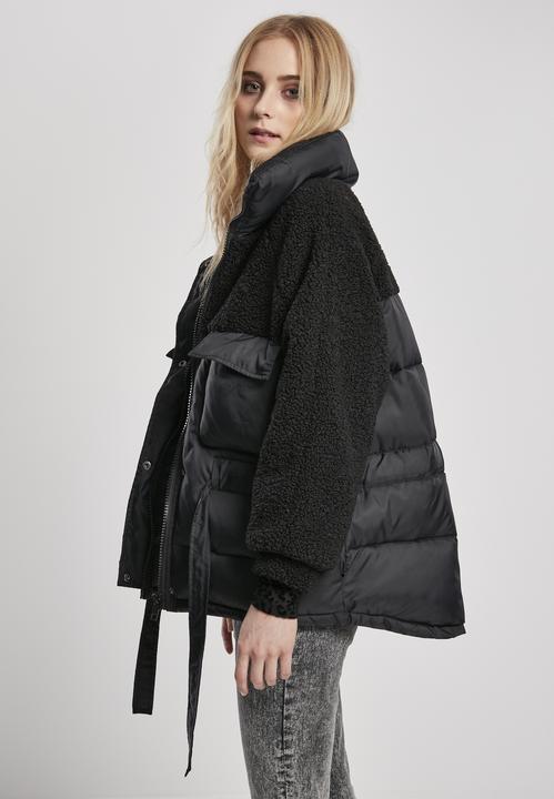 Immagine prodotto Urban Classics Giacca Sherpa Mix Puffer da donna (M)