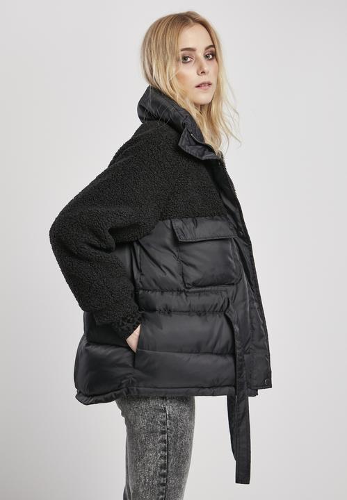 Immagine prodotto Urban Classics Giacca Sherpa Mix Puffer da donna (M)
