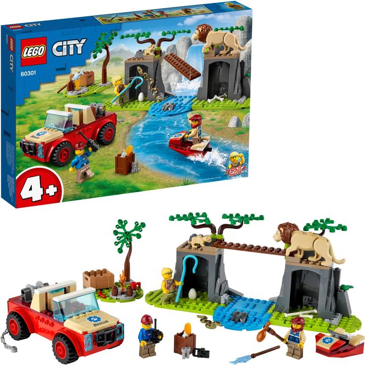 Produktbild LEGO Tierrettungs-Geländewagen (60301, LEGO City)