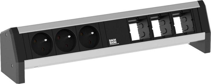 Productafbeelding Bachmann DESK 3xUTE & 3xModule GST18 (3 x, CEE 7/3, CEE 7/5)