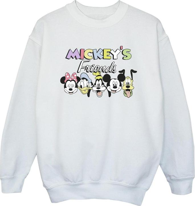 Produktbild Disney Mickey Mouse And Friends Faces Sweatshirt Mädchen (152, 158)
