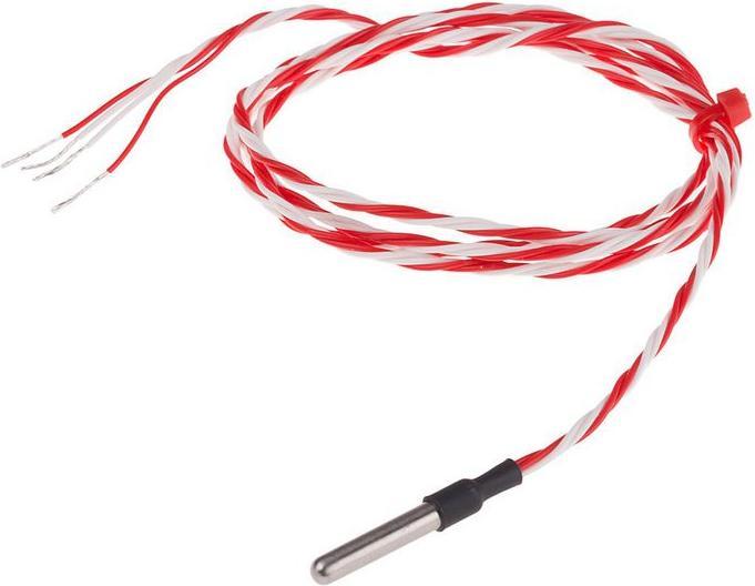 Produktbild RS PRO PRTD Pt100, 4mm x 25mm 1 mtr cable