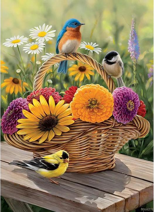 Actual product image Cobble Hill Puzzle 1000 pieces Summer Bouquet (1000 pieces)