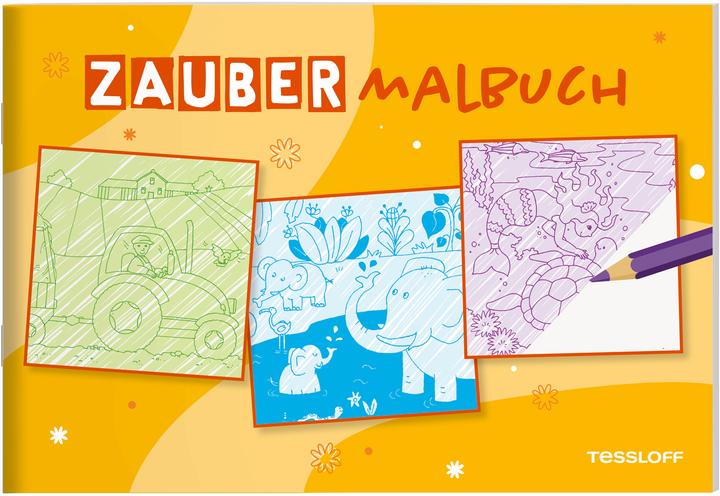 Tessloff Magic colouring book