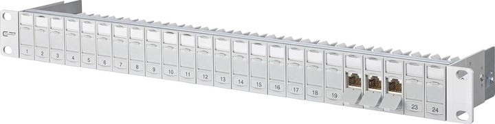 Actual product image Metz Connect BTR E-DATmodul 24x8 CAT6 1HE (Patch panel)