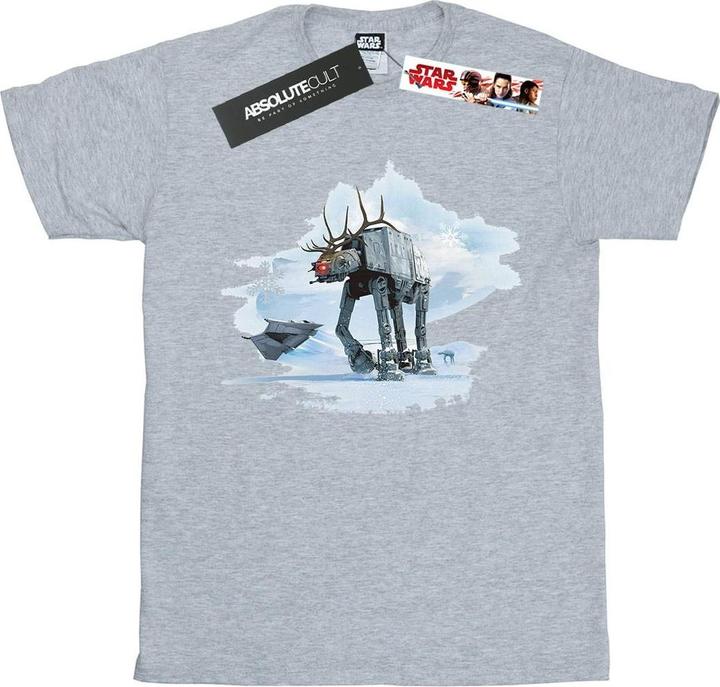 Star Wars Christmas ATAT Reindeer TShirt (XL)