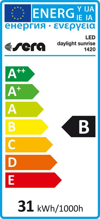 Image du produit Sera Luminaire d'aquarium tropical à LED (LED, 10.70 W)