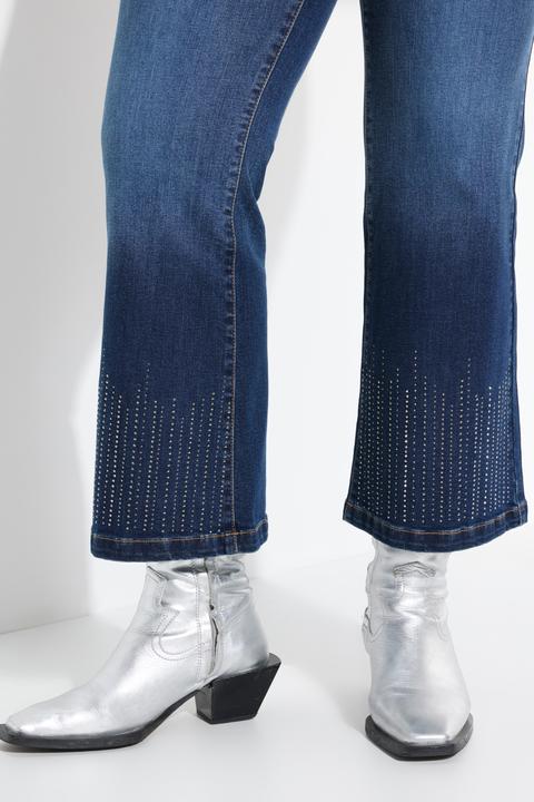 Actual product image Angel of Style Jeans with rhinestone hems and 5 pockets (48)