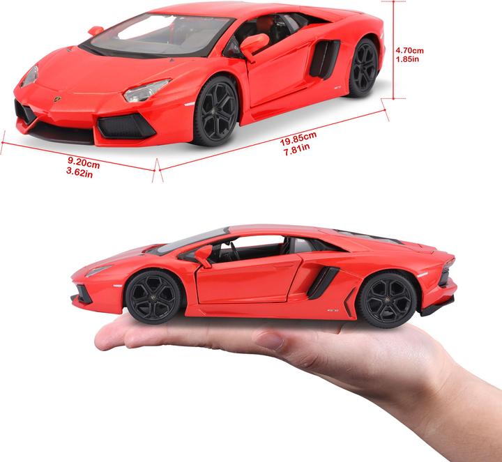 Produktbild Maisto 1:24 Modellauto Lamborghini Av