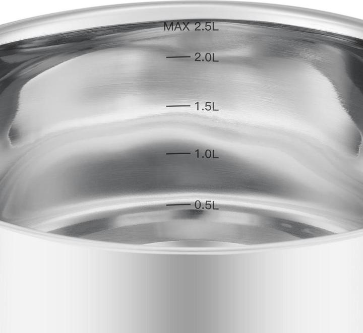 Image du produit Resto CASSEROLE D18CM 2.5L/92202 (Casserole à manche, Acier inoxydable, 18 x 10 cm)