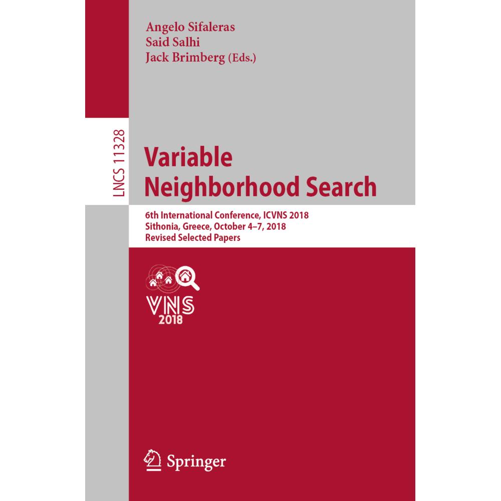 Variable Neighborhood Search, Fachbücher von Said Salhi, Angelo Sifaleras, Jack Brimberg