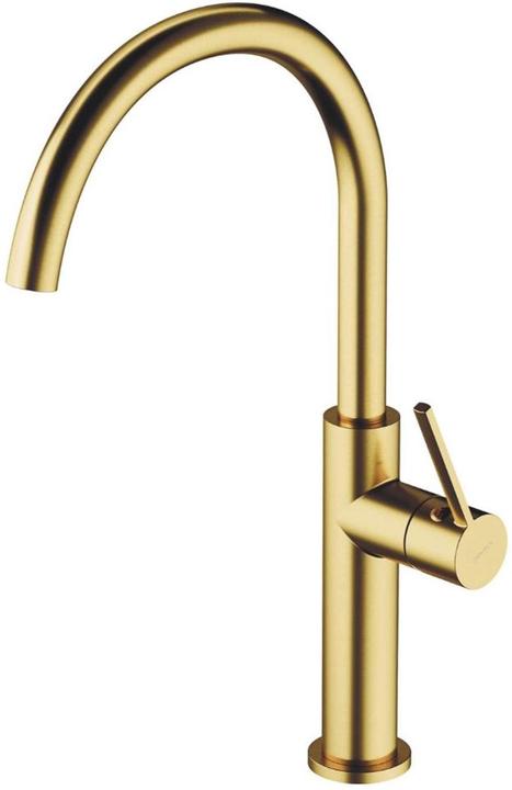 Omnires tula - keukenkraan, geborsteld messing