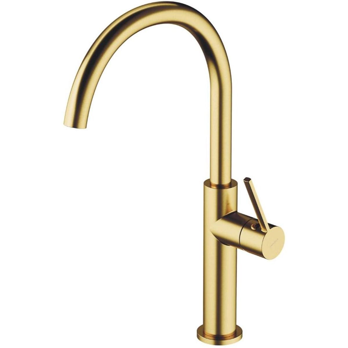 Omnires tula - keukenkraan, geborsteld messing (47791466)