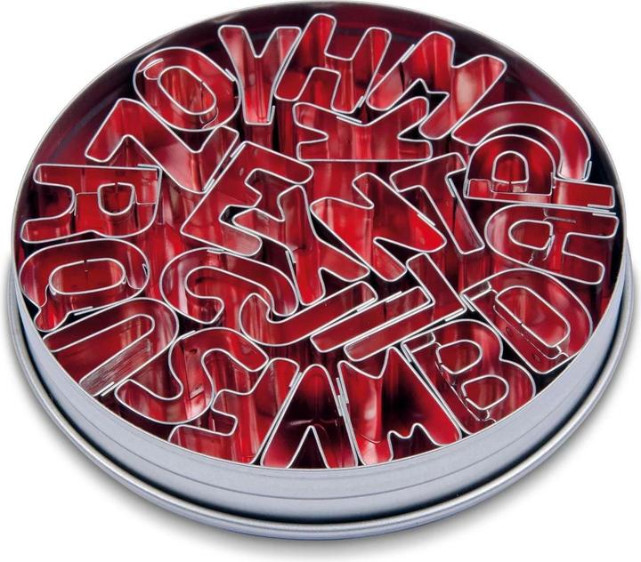 Städter Ensemble de moules à biscuits pour l'alphabet