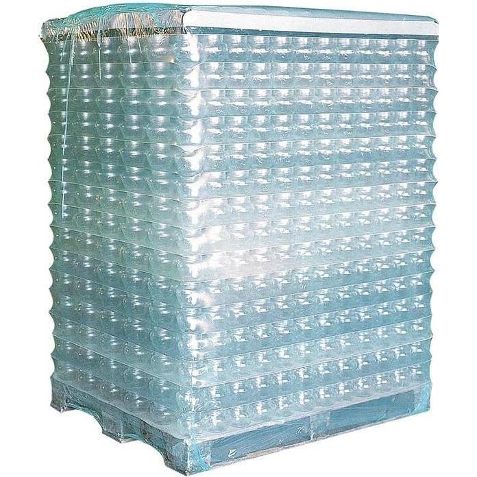 Transpak, Guaina termorestringente, Dimensioni del cofano termoretraibile 850+650x1800mm spessore 125µ soffietto trasparente LDPE (50 x)