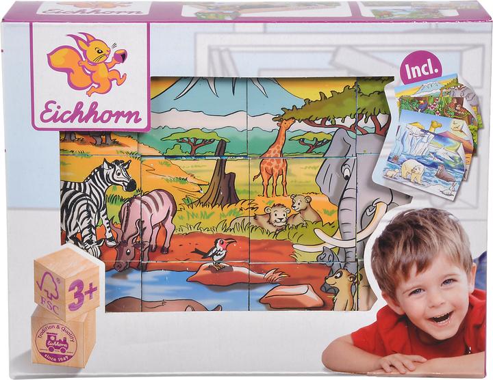 Image du produit Eichhorn Cube à images (12 pièces)